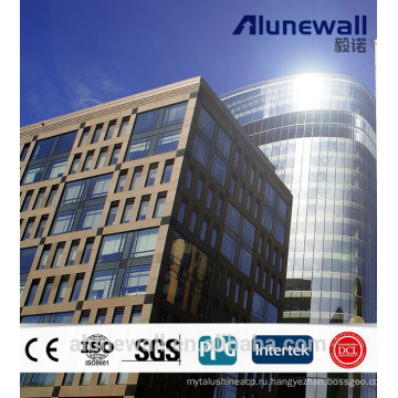 Alunewall авторитетным китайским производителем А2/В1 класс различные типы цвета Пожаробезопасная алюминиевая составная панель